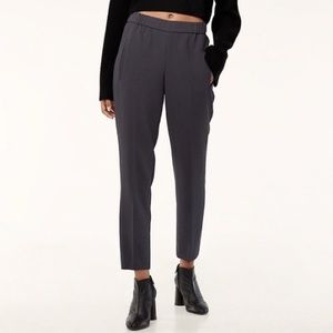 wilfred conan pant in charcoal grey